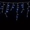 Instalatie luminoasa cu turturi 100 LEDuri albe lumina rece cu jocuri de lumini cablu transparent WELL