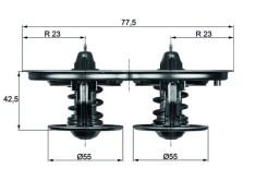 MAHLE TX 32 85D termostat,lichid racire