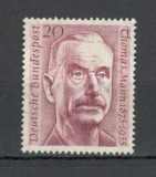 Germania.1956 1 an moarte Th.Mann-scriitor PREMIUL NOBEL MG.110, Nestampilat