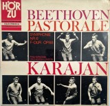 Beethoven, Karajan &lrm;&ndash; Symphonie Nr. 6 F-Dur Op. 68 &raquo;Pastorale&laquo; _ NM / NM vinil, LP, disc muzica clasica _ Hor Zu, Germania