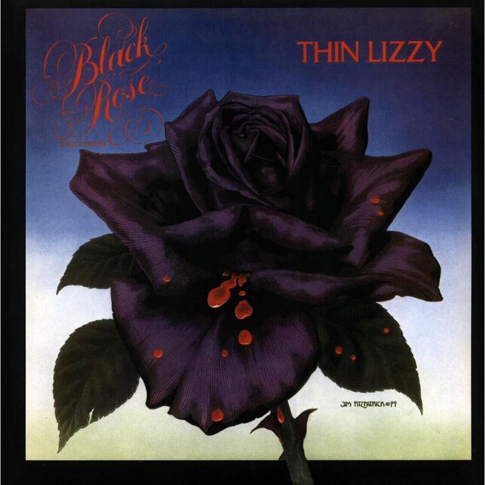 Thin Lizzy Black Rose, reissue LP 2020, vinyl