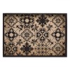 Tavă Servire, Model Lemn, Modele Negre, 41x28x3.5 cm, Oem