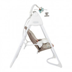 Balansoar Lovin&amp;#039;Hug cu conectare la priza Graco Woodland Walk, suporta maxim 9 kg foto