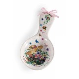 Suport lingura ceramica multicolora Spring cm 11,5 x 24,5 H