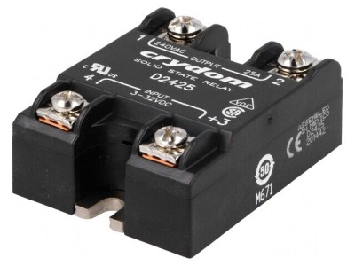 Releu Semiconductor 1-Fazat 75A D2475 foto