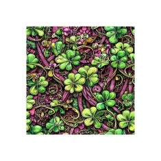 Sticker decorativ, Trifoi, Verde, 55 cm, 6349ST foto