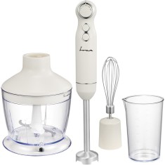 Mixer vertical Fram FHBL-RAC1200CR, 1200W, viteza variabila, functie Turbo, motor DC, capacitate tocator: 500 ml, capacitate cana de mixare: 600 ml, C
