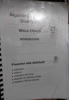 Note de curs - Algoritmi Paraleli și Distribuiți (Mitică Craus) foto