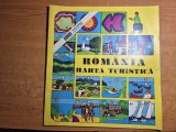 revista romania pitoreasca decembrie 1972 - harta turistica a romaniei