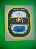 HOPCT ETICHETA BERE NR 22 HAI YAN BEER 3,1 GRADE -CHINA -ETICHETE