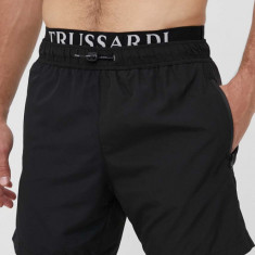 Trussardi pantaloni scurti de baie culoarea negru