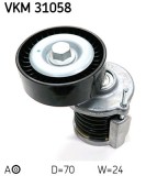 SKF VKM 31058 rola intinzator,curea transmisie
