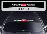 Sticker auto Parasolar Mugen Power, 140x20cm, Palmonix