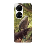 Husa compatibila cu Huawei P40 Pro model Eagle Trainer, Silicon, TPU, Viceversa, Transparent, Carcasa