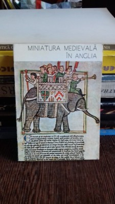 MINIATURA MEDIEVALA IN ANGLIA - VIRGINIA CARTIANU foto