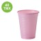 Set Pahare Plastic, 40 Bucăți, Roz, Capacitate 200 ml