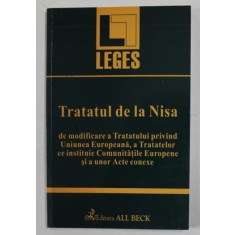 TRATATUL DE LA NISA DE MODIFICARE A TRATATULUI PRIVIND UNIUNEA EUROPEANA ..., 2002