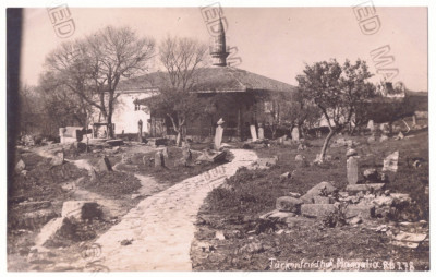 2894 - MANGALIA, Dobrogea, Geamia, Romania - old postcard, real Photo - unused foto