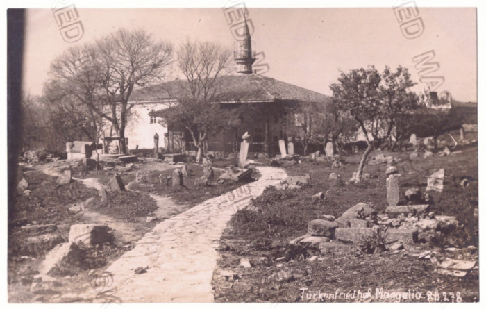 2894 - MANGALIA, Dobrogea, Geamia, Romania - old postcard, real Photo - unused
