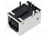 Conector USB B, versiune USB 2.0, in unghi 90&deg;, MOLEX - 67068-8011