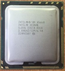 Procesor server Intel Xeon Six Core X5660 2.8Ghz SLBV6 foto