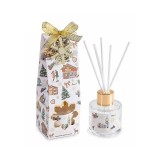 Cumpara ieftin Parfum camera cu betisoare Craciun aroma Tamaie &Oslash; 5 cm x 15 H, 40 ml