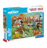 Cumpara ieftin Puzzle Maxi Super Color - Mickey and Friends, 104 piese