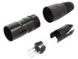 Conector XLR 5 pini REAN Z Series 7,5A 50V IP65 drept tată
