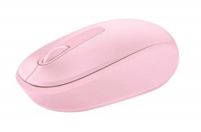 Mouse wireless Microsoft 1850, roz - SECOND foto