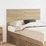 vidaXL Tăblie cap cu headboard Stejar Sonoma 135 cm Lemn compozit 887772