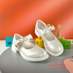 Pantofi Casual De Copii Mayra Albi