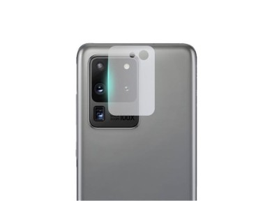 Folie de sticla pentru protectie camera, compatibila cu Samsung Galaxy S20 Ultra foto