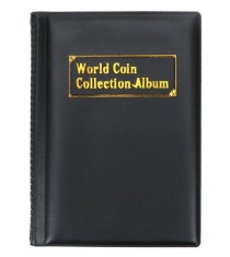 Clasor Album Monede 120 Buzunare