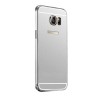 Husa Samsung Galaxy S7 Edge Argintie Oglinda, MyStyle Elegance Luxury, Silicon, Protectie Socuri, Praf, Zgarieturi, Bumper