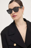 Burberry ochelari de soare femei, culoarea negru, 0BE4426