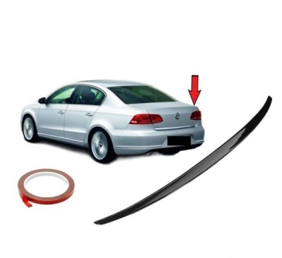 Spoiler Spate Portbagaj pentru VW PASSAT B7 Аripa Lucios lipicios foto