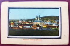 Manastirea Varatic (Jud. Neamt) - 1912 - printata, color, circulata la Galati, timbru intact, stampile lizibile, Editura F. Ruckenstein