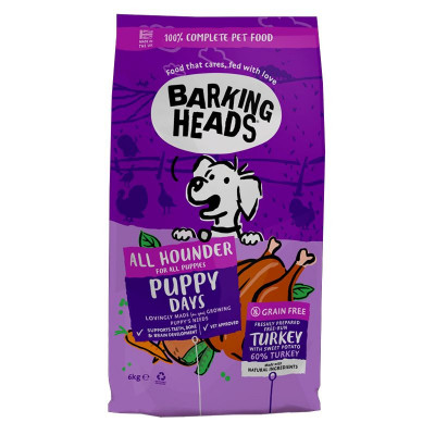 Barking Heads All Hounder Puppy Days Turkey 6 kg foto