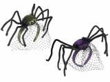 Cumpara ieftin Set 2 cordelute Halloween Paianjeni cm 11,5 x 18 H
