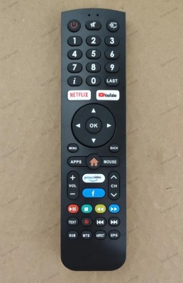 Telecomanda TV LED Smart compatibila Vortex Netflix YouTube Prime video foto