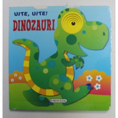 UITE , UITE! DINOZAURI , desen si ilustratii de JORDI BUSQUETS , 2019