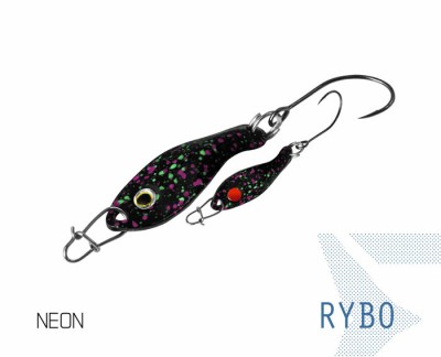 Oscilanta Rybo 0,5 gr./2,5 cm culoare Neon - Delphin foto