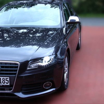 Capace de oglinzi cromate AUDI A3 8P, A4 B8, A5, A6 C6, A8 2008-2010, Q3 2011-2018 foto