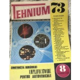 ZRL1 - Revista - Tehnium - - An. 1973 - Nr.8