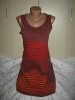 Rochie Bumbac MOSKITOO Nepal, Marimea M, Fara Maneci, Model Fain, Bust 90 Talie 80 Sold 98 Lungime 84 cm
