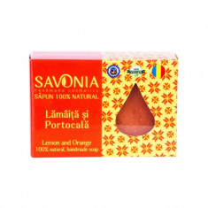 Sapun Natural Lamaita si Portocala, 90g, Savonia