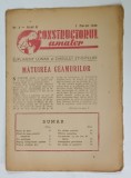 CONSTRUCTORUL AMATOR , SUPLIMENT LUNAR AL ZIARULUI STIINTELOR , NR. 3 , 1949