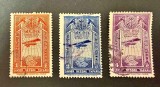Etiopia 1931 Seria Poșta Aeriană "Inaugurarea Avionului Nessre Tafari / Soimul lui Tafari" (Set de 3 Mărci Poștale ștampilate) - A964