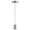 Pendul tavan soclu E27 metal gold rose, V-TAC