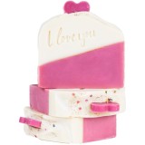 Almara Soap Designer Love s&atilde;pun lucrat manual 100 g
